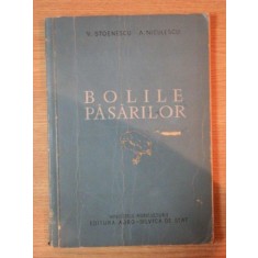 BOLILE PASARILOR de V. STOENESCU , A. NICULESCU , 1960 * DEFECT COTOR