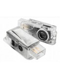 Set 2 lampi Portiere Logo VW Passat B5, B5.5, Phaeton, Volskwagen