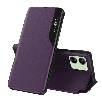 Husa pentru Xiaomi Redmi 13C 4G / 13C 5G / Poco M6 / C65, Techsuit eFold Series, Purple foto