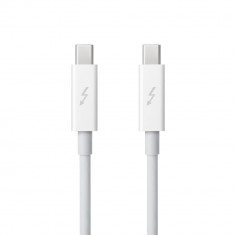 Cablu de date Apple Thunderbolt, 0.5m, Alb