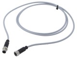 Cablu senzori automatizări HARTING 5 pini PVC 2m M12 mamă-tată