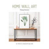 Home Wall Art Vintage Botanics