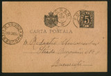 Carte poștală circulată 1893