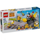 LEGO DESPICABLE ME4 MINIONII SI MASINA BANANA 75580 SuperHeroes ToysZone