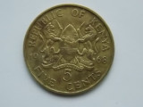 5 CENTS 1968 KENYA, Africa