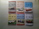 Serie St. Vincent 1979 - Automobile , 6 perechi, Nestampilat