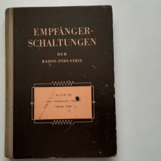 Carte Radio - EMPFANGER SCHALTUNGEN - Band VII-1956-423 Scheme de Radio !!!