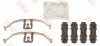 Set accesorii, placute frana AUDI A6 (4G2, C7, 4GC) (2010 - 2016) TRW PFK677