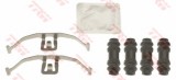 Set accesorii, placute frana AUDI Q5 (8R) (2008 - 2016) TRW PFK677