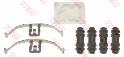 Set accesorii, placute frana AUDI A6 (4G2, C7, 4GC) (2010 - 2016) TRW PFK677 foto
