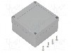Carcasa ABS, 100mmx100mmx55mm, IP65, GAINTA - G3101