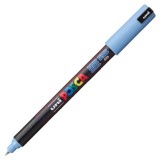 Cumpara ieftin Marker UNI PC-1MR Posca, 0.7 mm,varf fin metalic,albastru glaciar