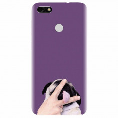 Husa silicon pentru Huawei Y6 Pro 2017, Cute Dog 2