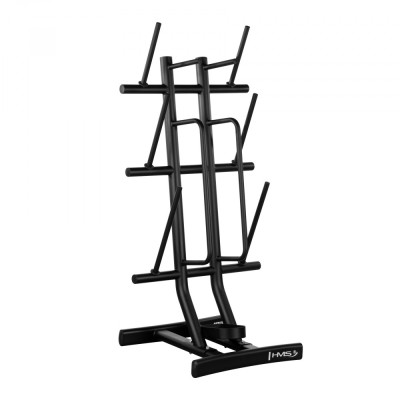 Suport pentru discuri si bare HMS STR40 PUMP RACK FitLine Training foto