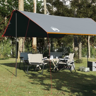 Gossi prelata de camping, portocaliu, 460x305x210 cm, impermeabila foto
