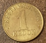 C50 - Moneda foarte veche - Estonia - 1 koroana - 2000