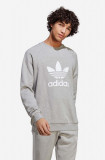 Adidas Originals hanorac de bumbac bărbați, culoarea gri, cu model IA4857-grey