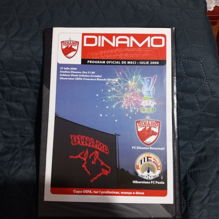 Program Dinamo - Hibernians Paola