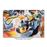 Tablou pictat manual la comanda - The last judgment 150x100cm, reproducere Wassily Kandinsky