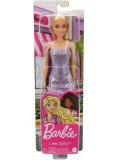 Papusa Barbie Glitz Outfits Brown Hair &amp; Purple Dress (hjr93)