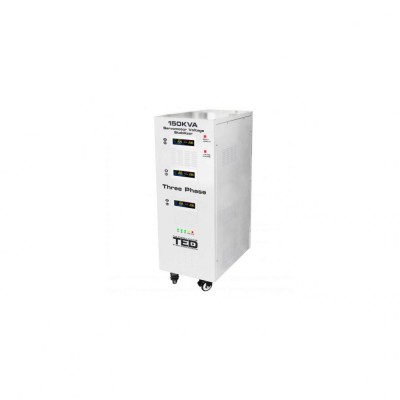 Stabilizator retea maxim 150KVA-SVC cu servomotor trifazat-trifazat TED003591 foto