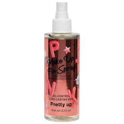 Spray Fixare, Kiss Beauty, Pretty Up, Iced Coconut, 220 ml foto