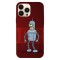 Husa compatibila cu Apple iPhone 11, Viceversa, model Mad Bender Futurama , Silicon, TPU
