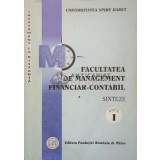 FACULTATEA DE MANAGEMENT FINANCIAR - CONTABIL anul I - 2004 ($I103)