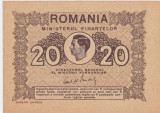 ROMANIA 20 lei 1945 UNC