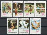 Cuba 1976 Mi 2135/41 MNH - Jocurile Olimpice de vara, Montreal