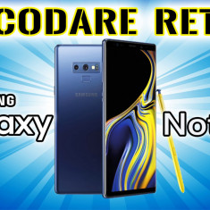 Decodare retea SAMSUNG Galaxy Note 9 n960 SIM Unlock