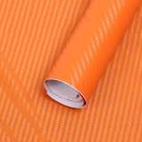 Folie colantare auto carbon 3d - orange (3m x 1,27m), AVEX