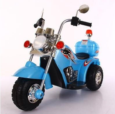 Motocicleta electrica pentru copii 995 6V - Albastru foto