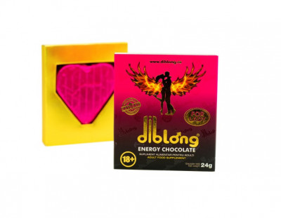 Ciocolata Afrodisiaca Femei DIBLONG Energy Chocolate 24 gr. foto