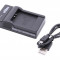 Vhbw micro usb-akku-ladegerat passend pentru canon nb-11l, ,