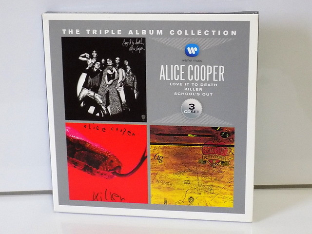 Set 3 cd-uri Alice Cooper/