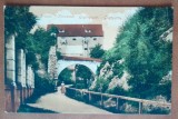 Carte postala, Brasov, intrarea de jos (zidurile de jos), perioada interbelica