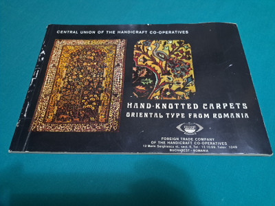 HAND-KNOTTED CARPETES ORIENTAL TYPE FROM ROMANIA / ICECOOP / ANII 1970 * foto