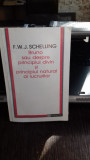 BRUNO SAU DESPRE PRINCIPIUL DIVIN SI PRINCIPIUL NATURAL AL LUCRURILOR - F.W.J. SCHELLING, Humanitas