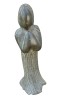STATUETA VINTAGE DIN STEATIT, LUCRATA MANUAL