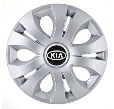 Set 4 capace roti Top Gray pentru gama Kia, R17 foto