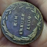Ein KREUZE(R) 1809 , lipsa litera R , rara !
