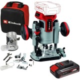 Einhell TP-RO 18 Set Li BL PXC - Masina de frezat 6 8 mm + Acumulator Li-Ion 18 V 2.5 Ah