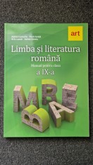LIMBA SI LITERATURA ROMANA MANUAL PENTRU CLASA A IX-A - Costache, Ionita foto