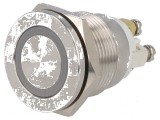 Comutator anti-vandalism 2 SPST-NO 0,5A/220VAC 2A/36VDC