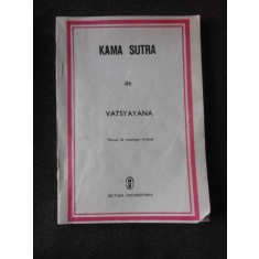 Kama Sutra , Vatsyayana
