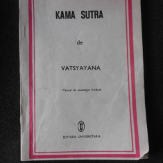 Kama Sutra , Vatsyayana