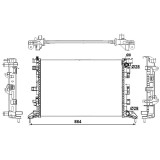 Radiator racire Renault Laguna 3 (T), 09.2007-2015 Motor 2, 0 103kw; 2, 0 Dci 96/110/127kw; Laguna Gt Tip 2, 0 131kw Diesel, tip climatizare Cu/fara