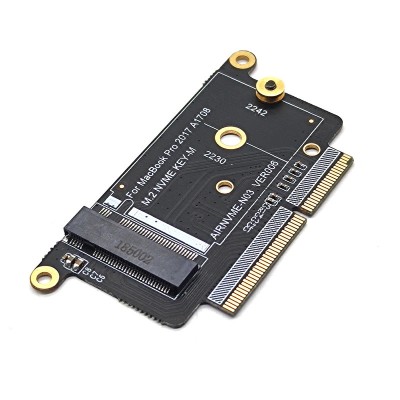 Adaptor SSD M.2 NVMe / PCI Express Apple Macbook Pro Retina 13&amp;quot; A1708 2016 2017 foto