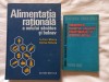 Alimentația Rațională: Om Sănătos și Bolnav, Iulian Mincu, 2 Vol. (1975, 1977) - Boli Cronice, Rețete, Ilustrații